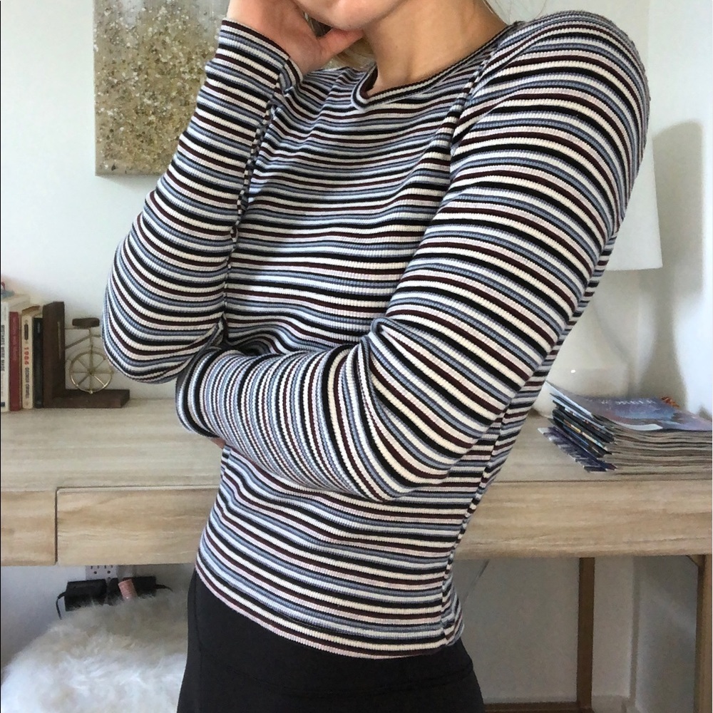 Striped Brandy Melville Long Sleeve